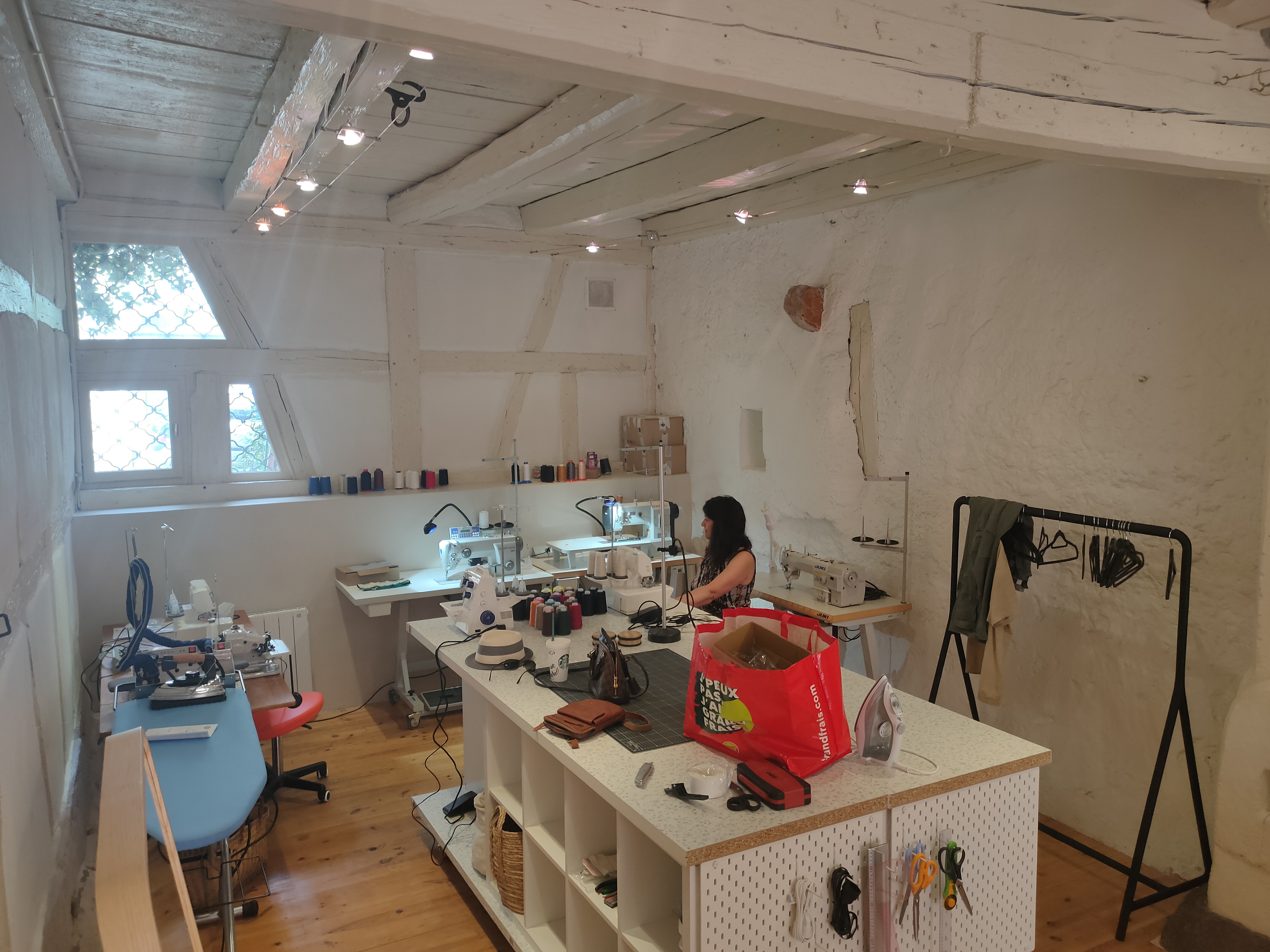 Travail sur une pièce