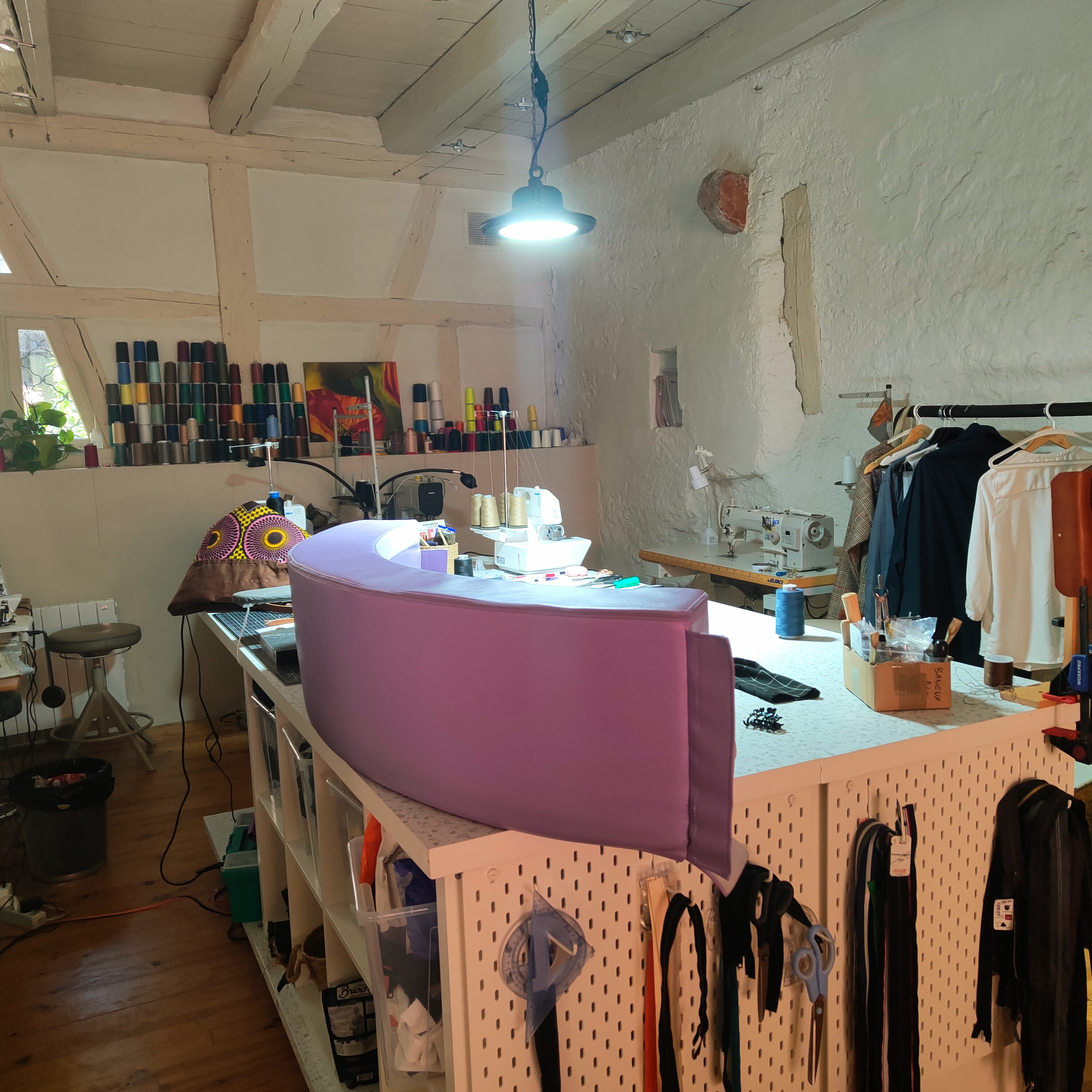 Vue de l'atelier intérieur 1