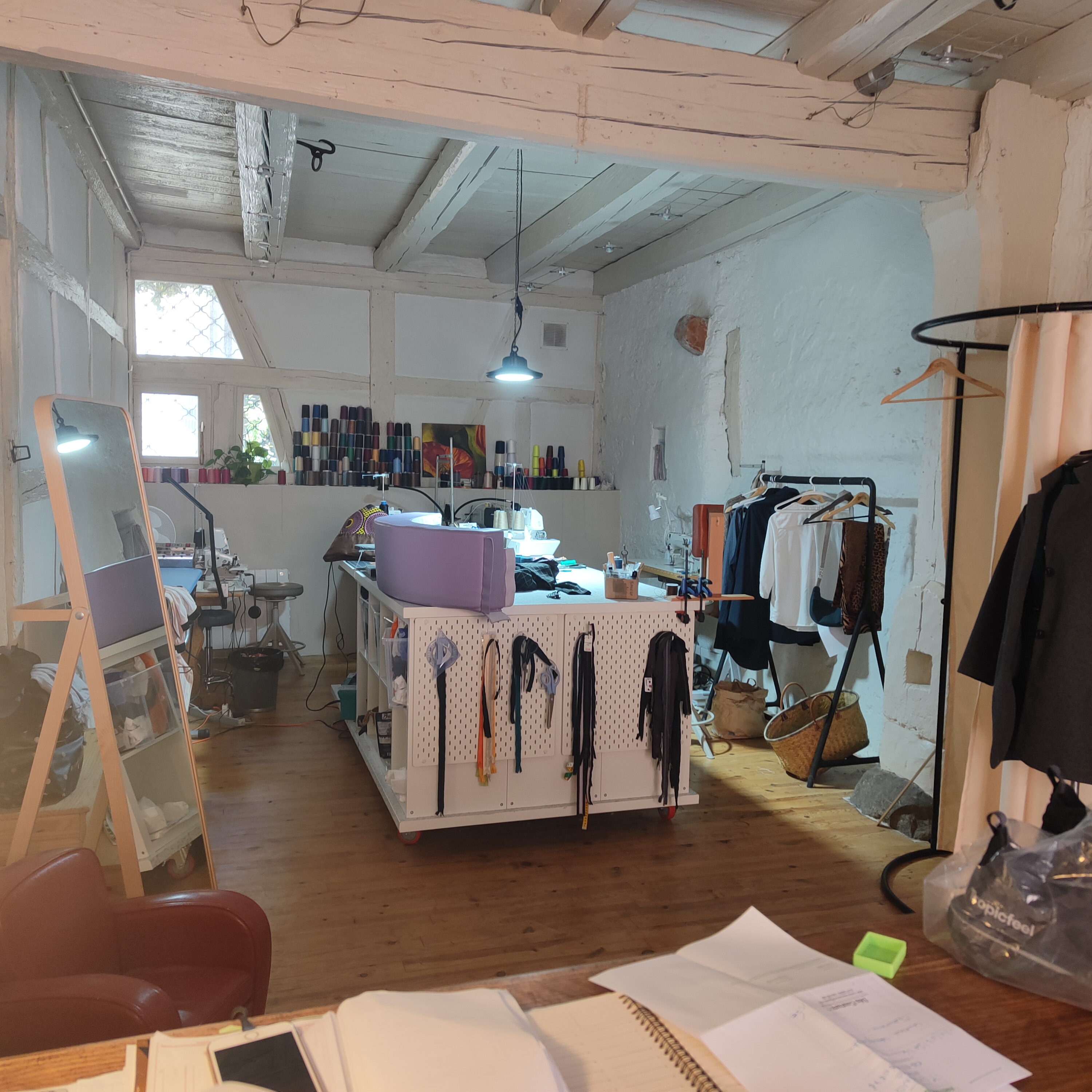 Vue de l'atelier intérieur 2